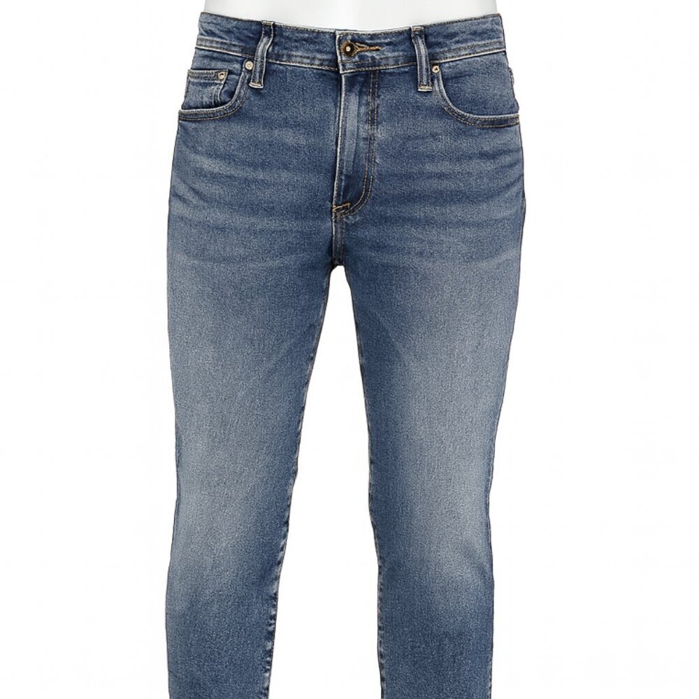 AG Everett Slim Straight Jeans Japanese Denim Blue Men’s 34x32 – REPAIRED